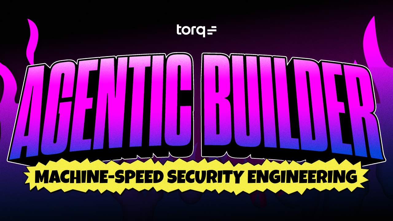 SecOps just got its Cursor: Torq’s Agentic Builder. Agentic coding to remove the security engineering bottleneck.