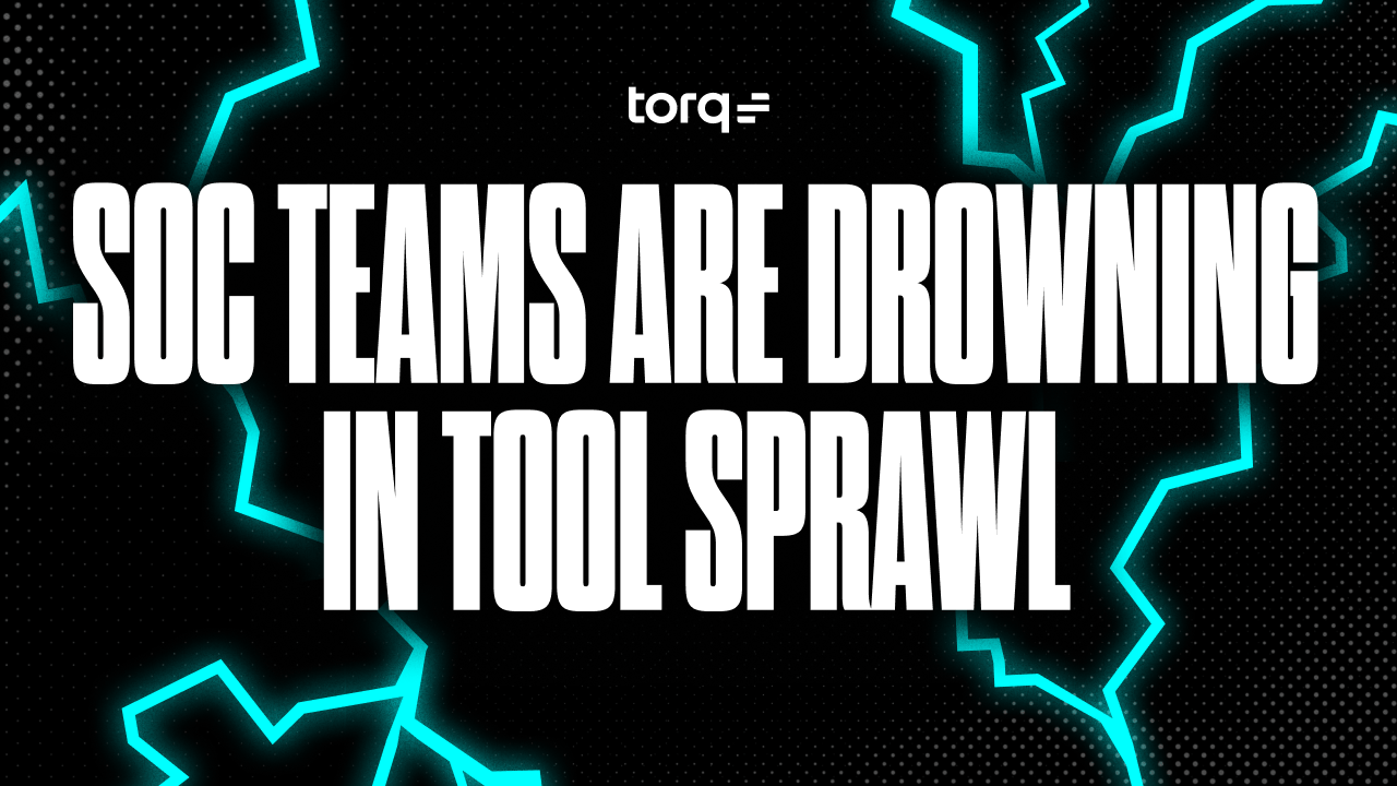 OC tool sprawl showing fragmented AI tools and the cost to security operations