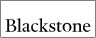 Blackstone logo