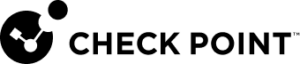 Check Point logo in black
