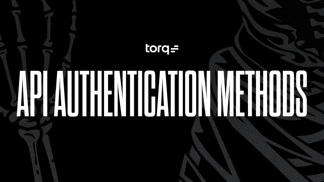 API authentication methods for security automation