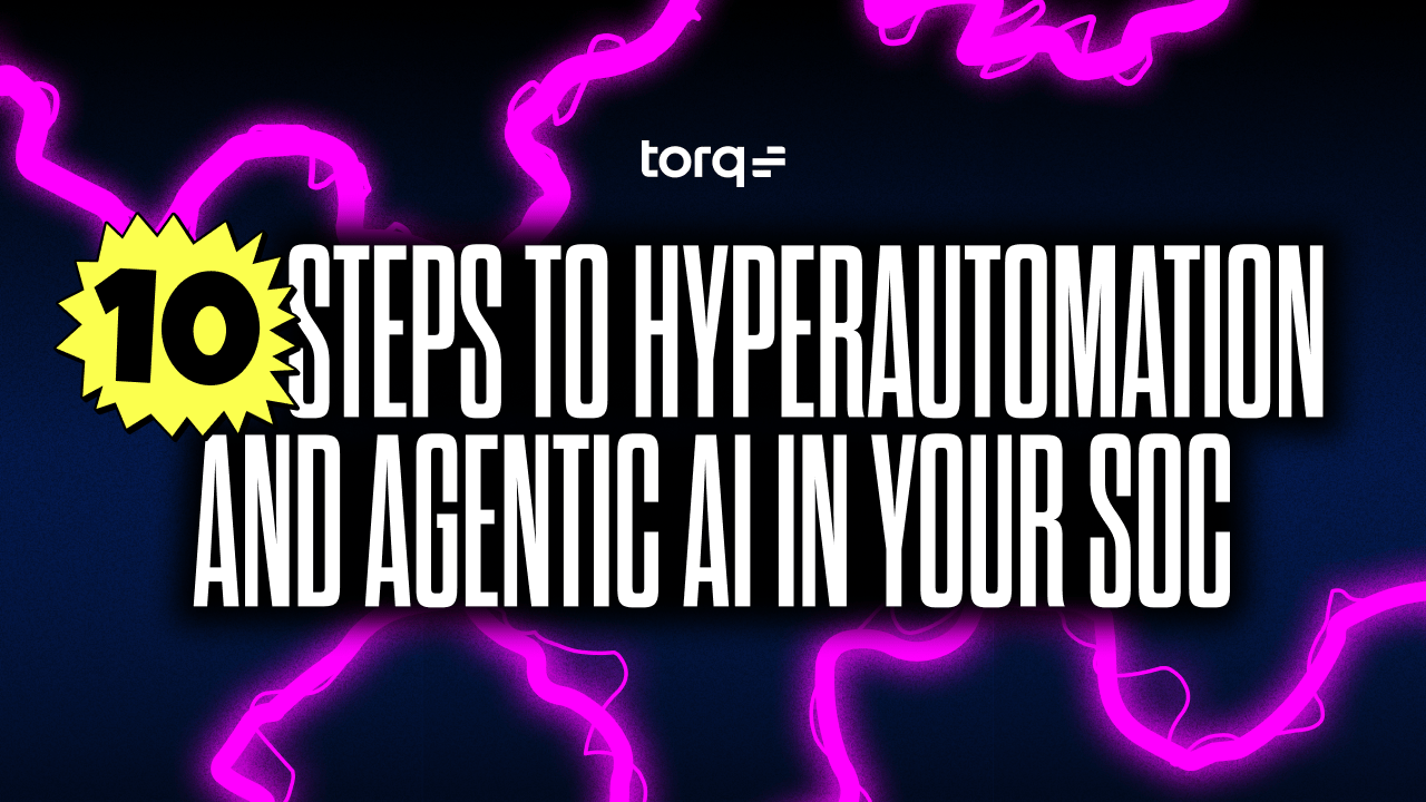 Hyperautomation and agentic AI in a SOC in 2026.