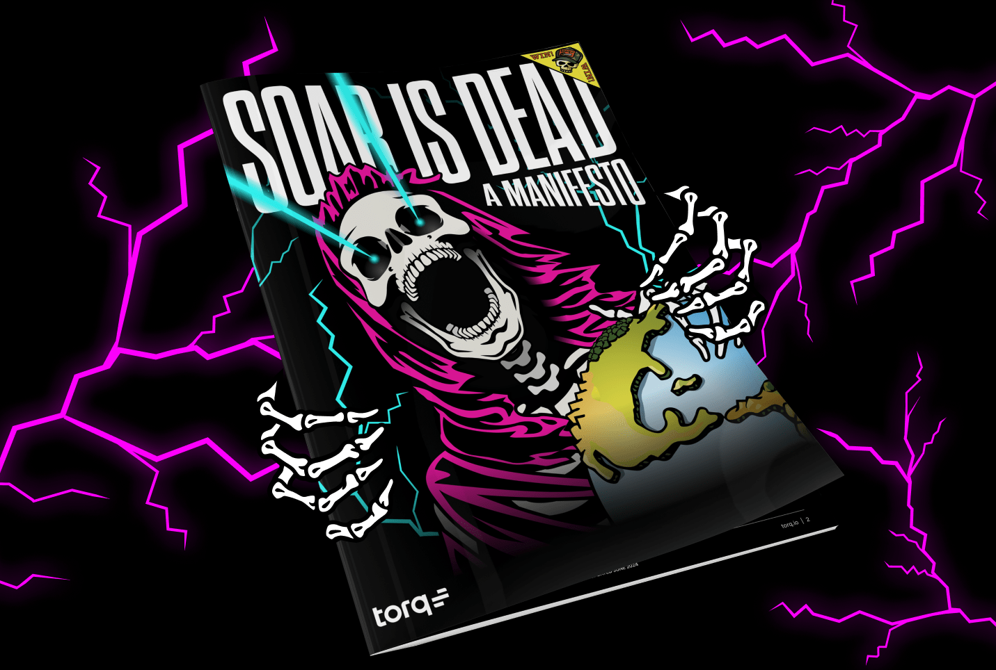 The SOAR is Dead Manifesto: Why Hyperautomation is What’s Next. Download the Manfesto