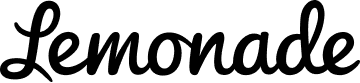 Lemonade logo in black