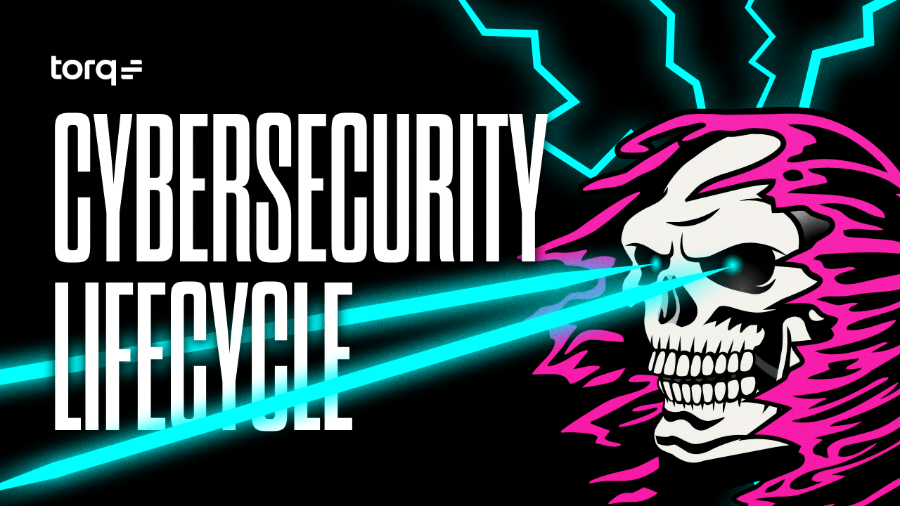 Cybersecurity lifecycle automated by Torq Hyperautomation.
