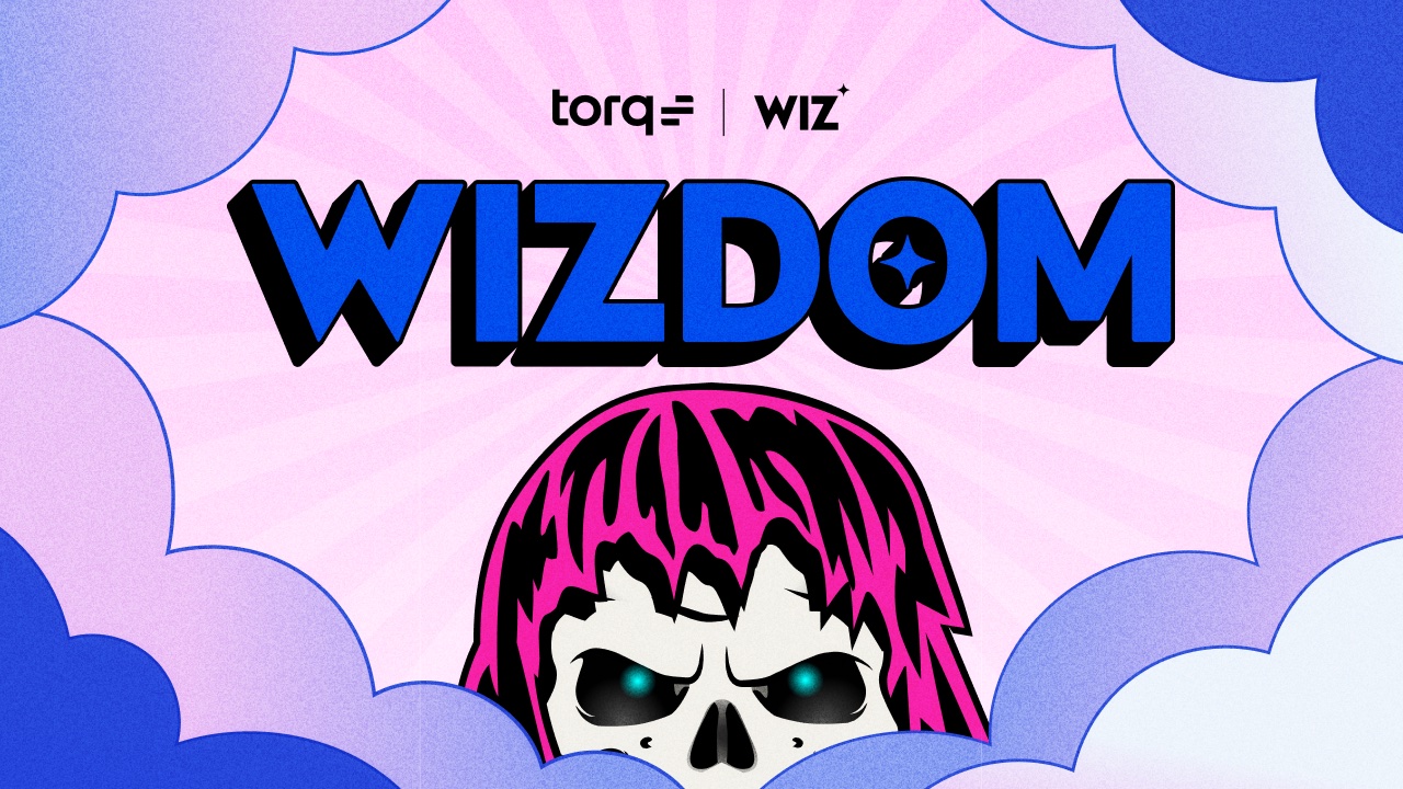 Wizdom 2025 event showcasing Wiz and Torq partnership in AI-powered cloud security